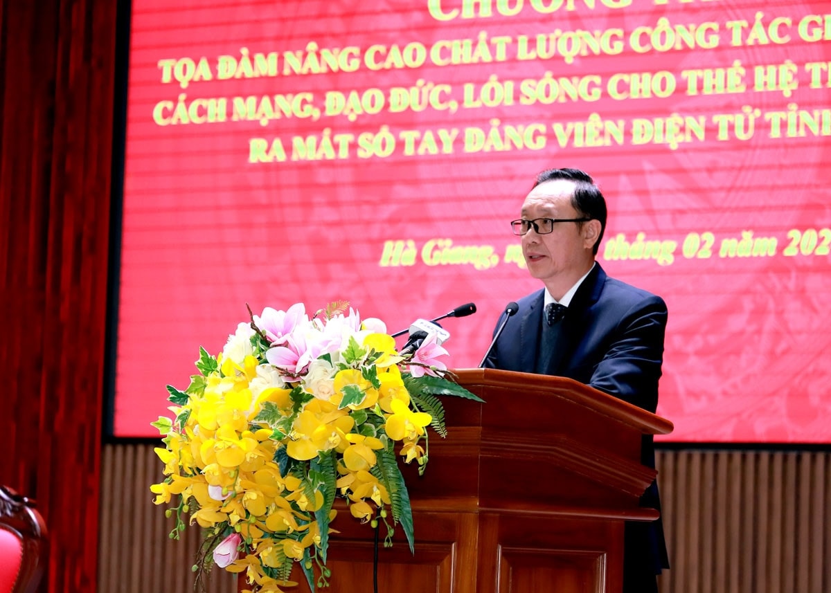 Hà Giang: Nâng cao chất lượng giáo dục lý tưởng cách mạng, đạo đức, lối sống cho thế hệ trẻ -0
