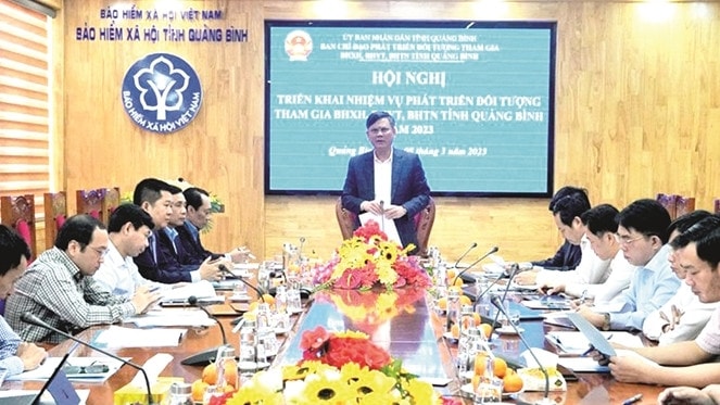 Nỗ lực vượt khó, BHXH tỉnh Quảng Bình hoàn thành vượt kế hoạch năm 2023 ảnh 1