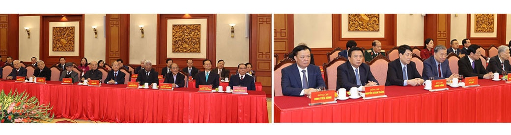 Chung sức, đồng lòng, phát huy tinh thần yêu nước, bản lĩnh, trí tuệ Việt Nam, truyền thống văn hiến, anh hùng của Dân tộc, vượt qua mọi thách thức, biến thời cơ thuận lợi thành kết quả hiện thực -0