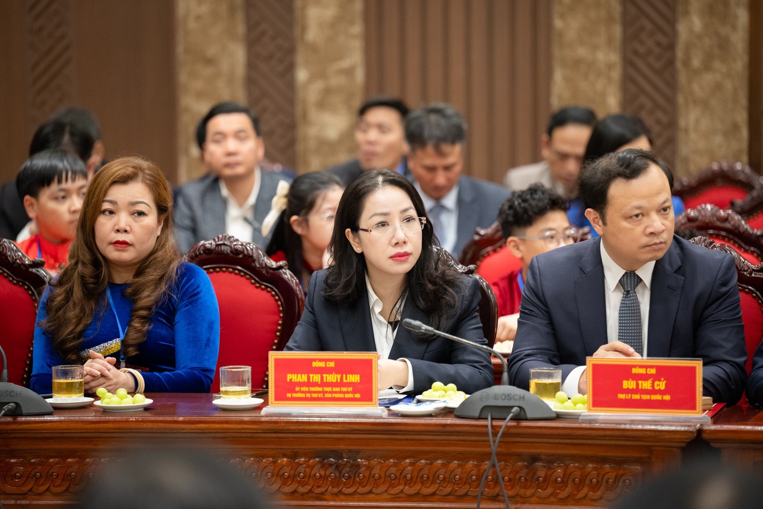 Chủ tịch Quốc hội Vương Đình Huệ thăm, chúc Tết Đảng bộ, chính quyền và Nhân dân Thủ đô Hà Nội -0