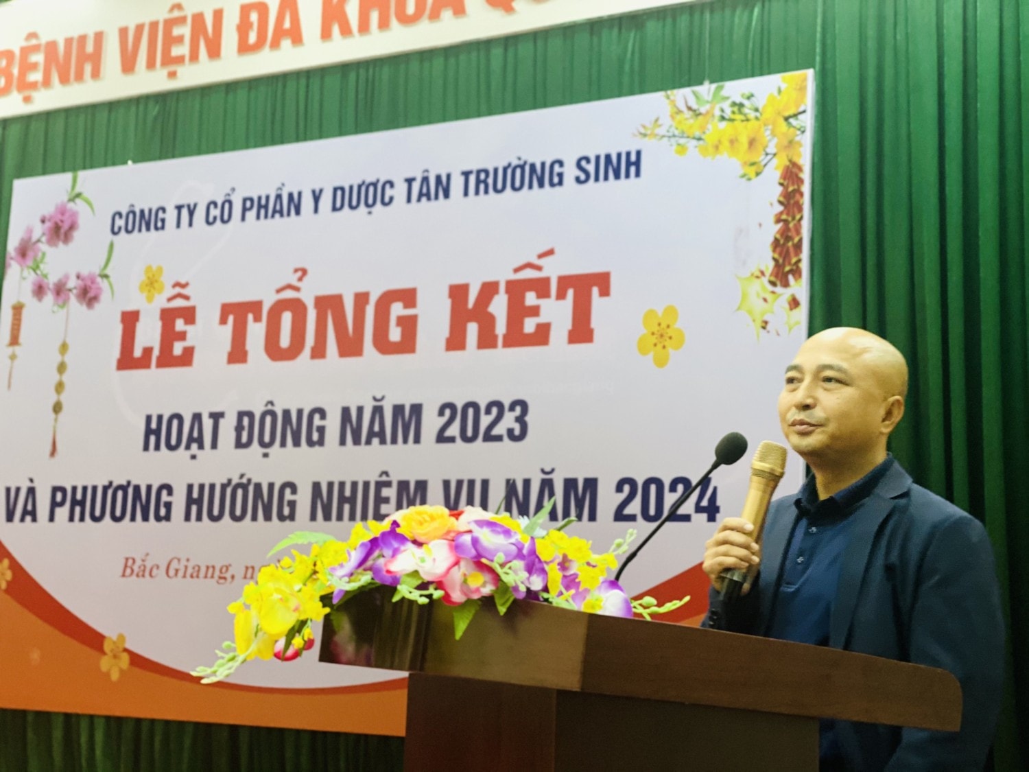 Bệnh viện Đa khoa Quốc tế Hà Nội – Bắc Giang tổ chức hội nghị tổng kết hoạt động năm 2023 và triển khai phương hướng nhiệm vụ năm 2024 -0