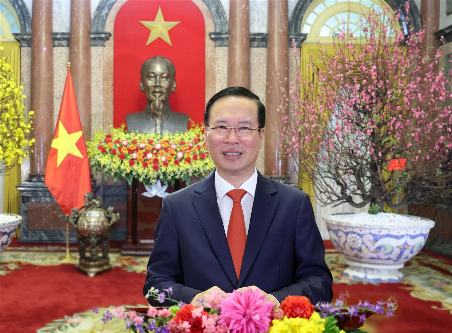 Thông điệp chúc Tết Giáp Thìn của Chủ tịch Nước Võ Văn Thưởng -0