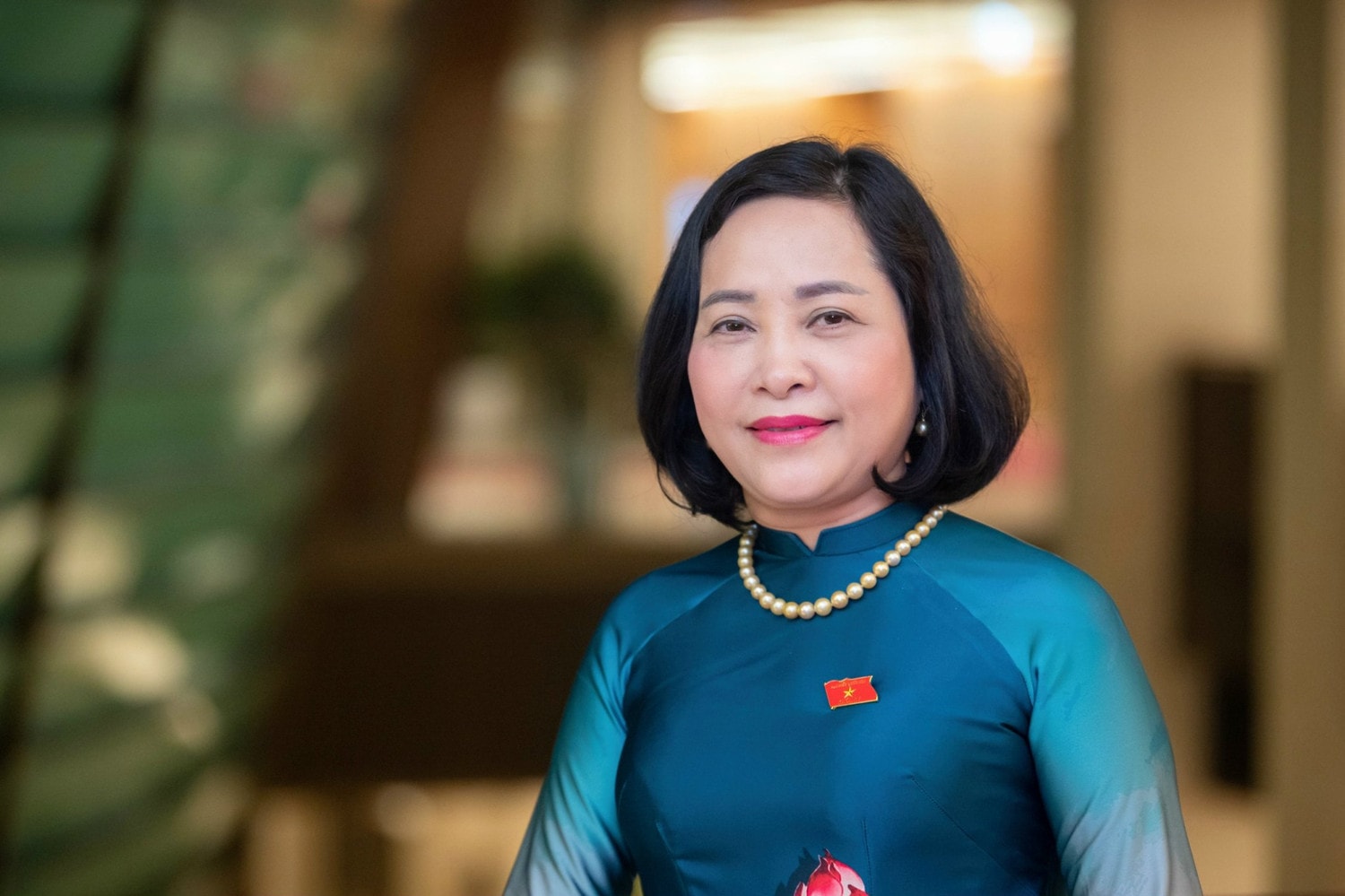 Ủy viên Trung ương Đảng, Trưởng Ban Công tác đại biểu, Phó Trưởng Ban Tổ chức Trung ương Nguyễn Thị Thanh,