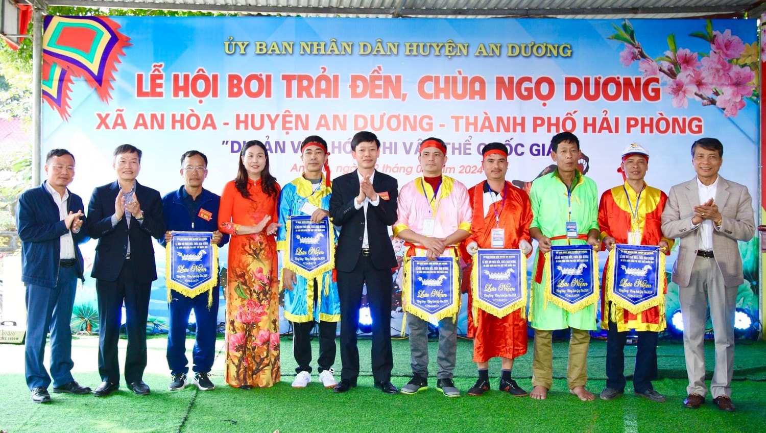 Hải Phòng: Lễ hội bơi trải Đình chùa Ngọ Dương xã An Hòa - Di sản phi vật thể cấp Quốc gia. -0