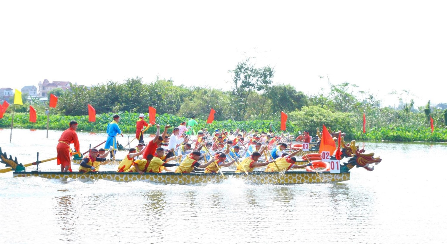Hải Phòng: Lễ hội bơi trải Đình chùa Ngọ Dương xã An Hòa - Di sản phi vật thể cấp Quốc gia. -0