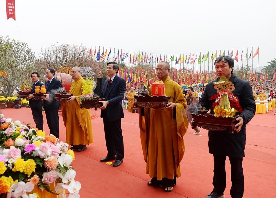 Long trọng khai hội Chùa Bái Đính - Xuân Giáp Thìn 2024 -0