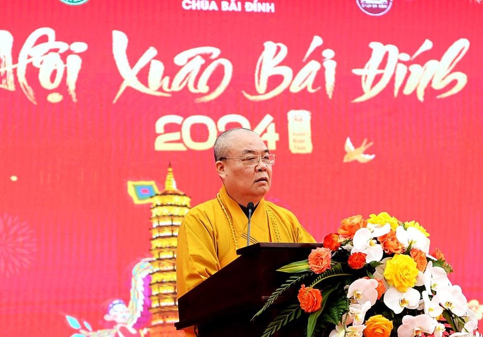 Long trọng khai hội Chùa Bái Đính - Xuân Giáp Thìn 2024 -0