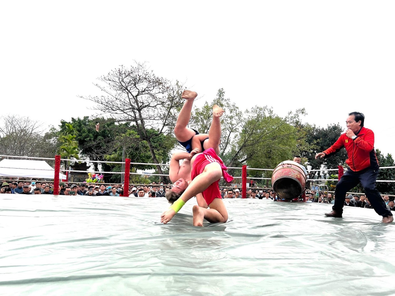 Hải Phòng: Bế mạc Lễ hội vật cổ truyền làng Vĩnh Khê, xã An Đồng - Di sản văn hóa phi vật thể Quốc gia -0
