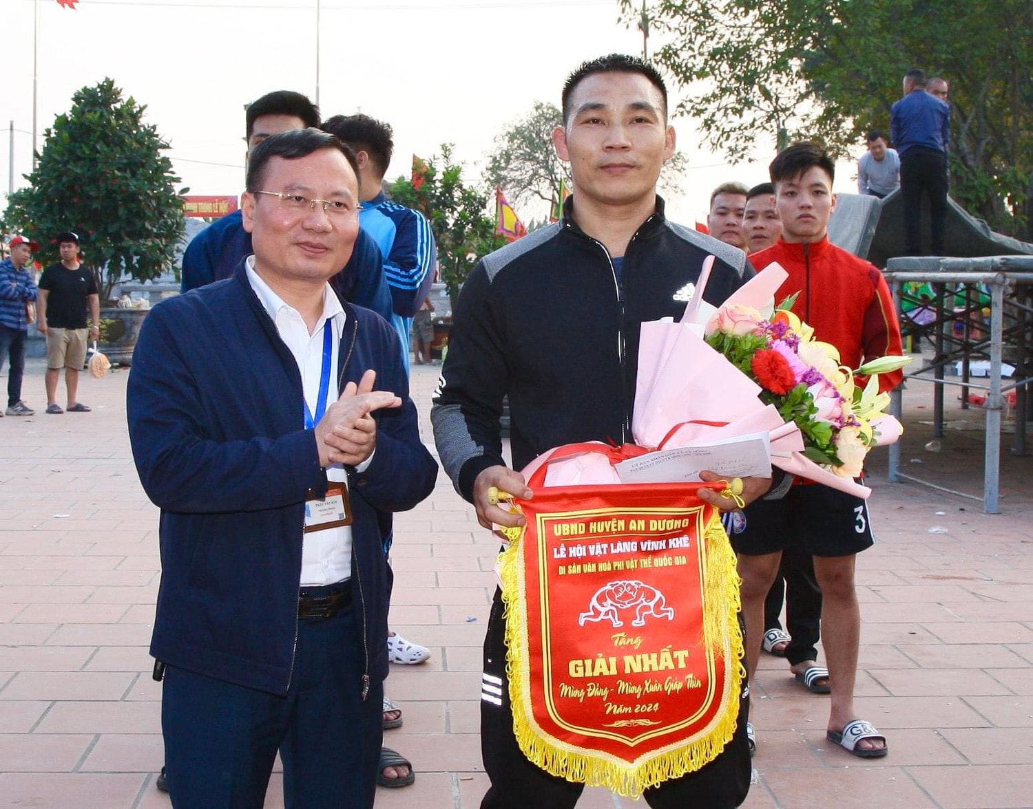 Hải Phòng: Bế mạc Lễ hội vật cổ truyền làng Vĩnh Khê, xã An Đồng - Di sản văn hóa phi vật thể Quốc gia -0