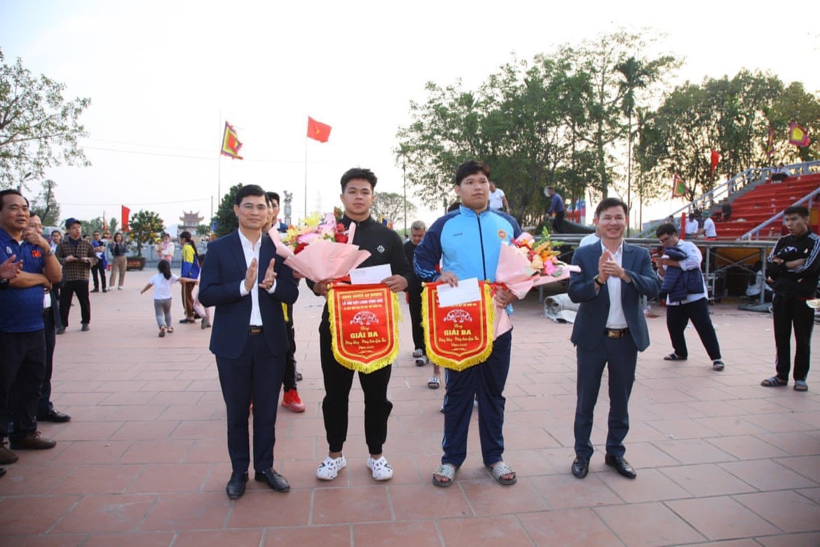 Hải Phòng: Bế mạc Lễ hội vật cổ truyền làng Vĩnh Khê, xã An Đồng - Di sản văn hóa phi vật thể Quốc gia -0