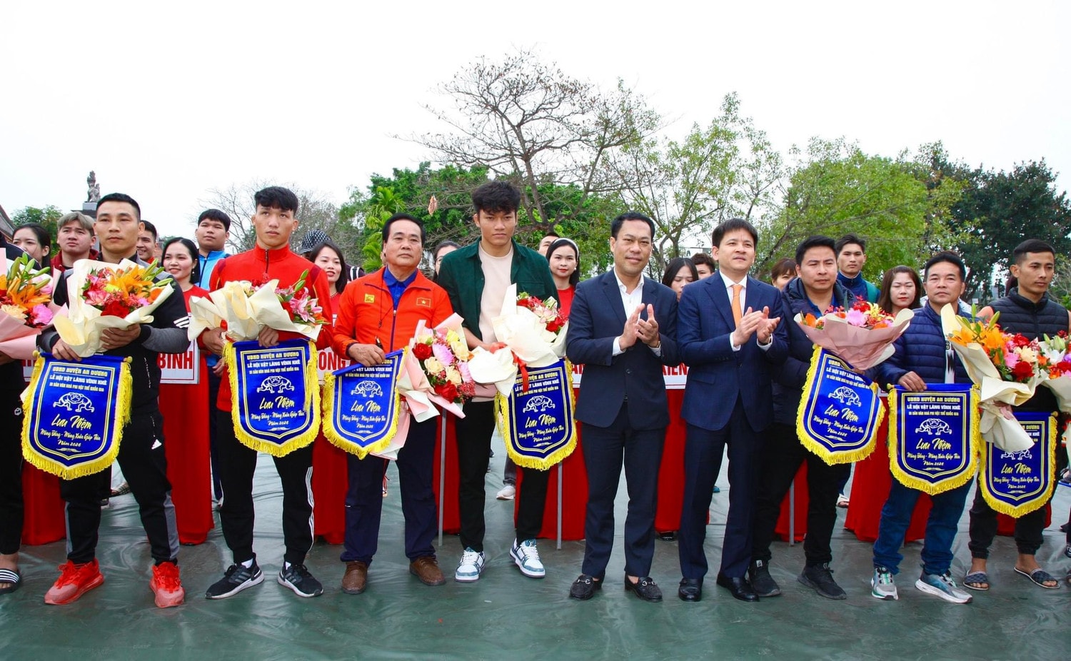Hải Phòng: Bế mạc Lễ hội vật cổ truyền làng Vĩnh Khê, xã An Đồng - Di sản văn hóa phi vật thể Quốc gia -0
