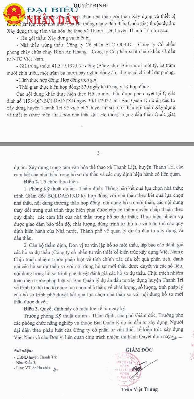 Huyện Thanh Trì: Lộ diện doanh nghiệp 