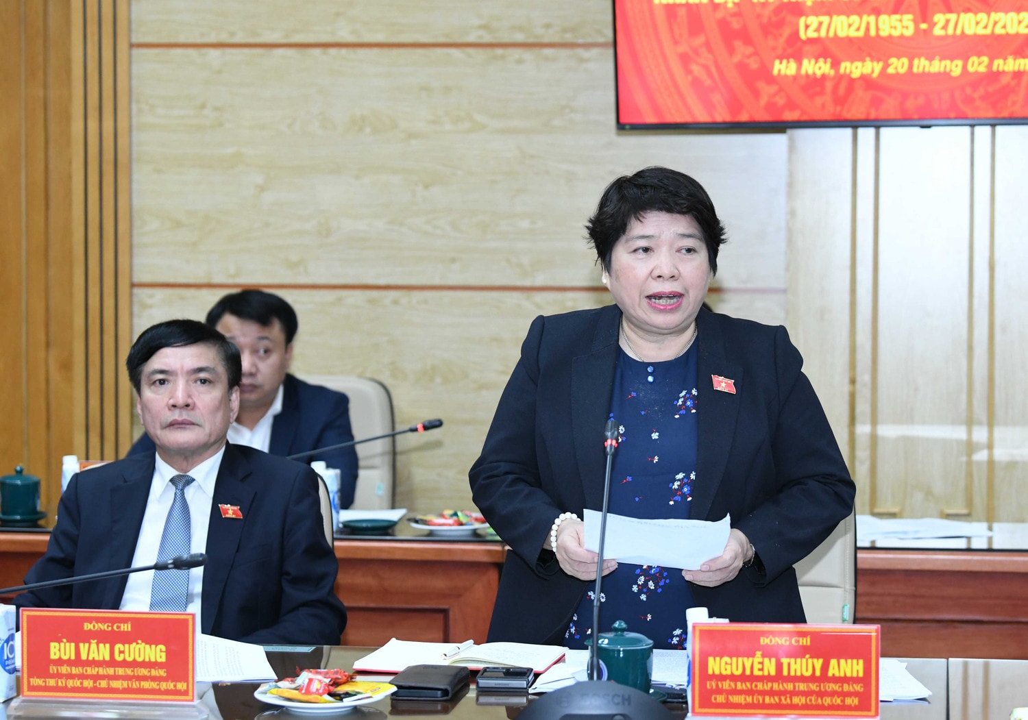 Chủ tịch Quốc hội Vương Đình Huệ: Chăm sóc sức khoẻ nhân dân là ưu tiên đặc biệt của Đảng và Nhà nước ta ảnh 5 Chủ tịch Quốc hội Vương Đình Huệ: Chăm sóc sức khoẻ nhân dân là ưu tiên đặc biệt của Đảng và Nhà nước ta
