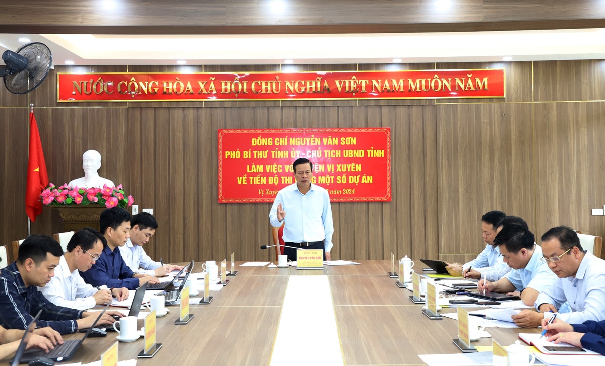 Cần vào cuộc quyết liệt, đẩy nhanh tiến độ dự án đường nội thị -0
