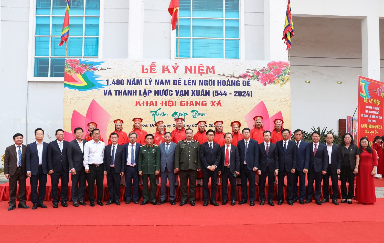Kỷ niệm 1.480 năm Lý Nam Đế lên ngôi Hoàng đế và thành lập nước Vạn Xuân -0