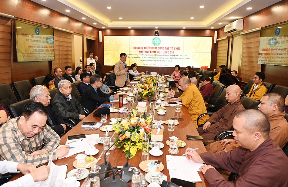 Chuẩn bị hội thảo khoa học Quốc gia về Phật giáo vào tháng 3 -0