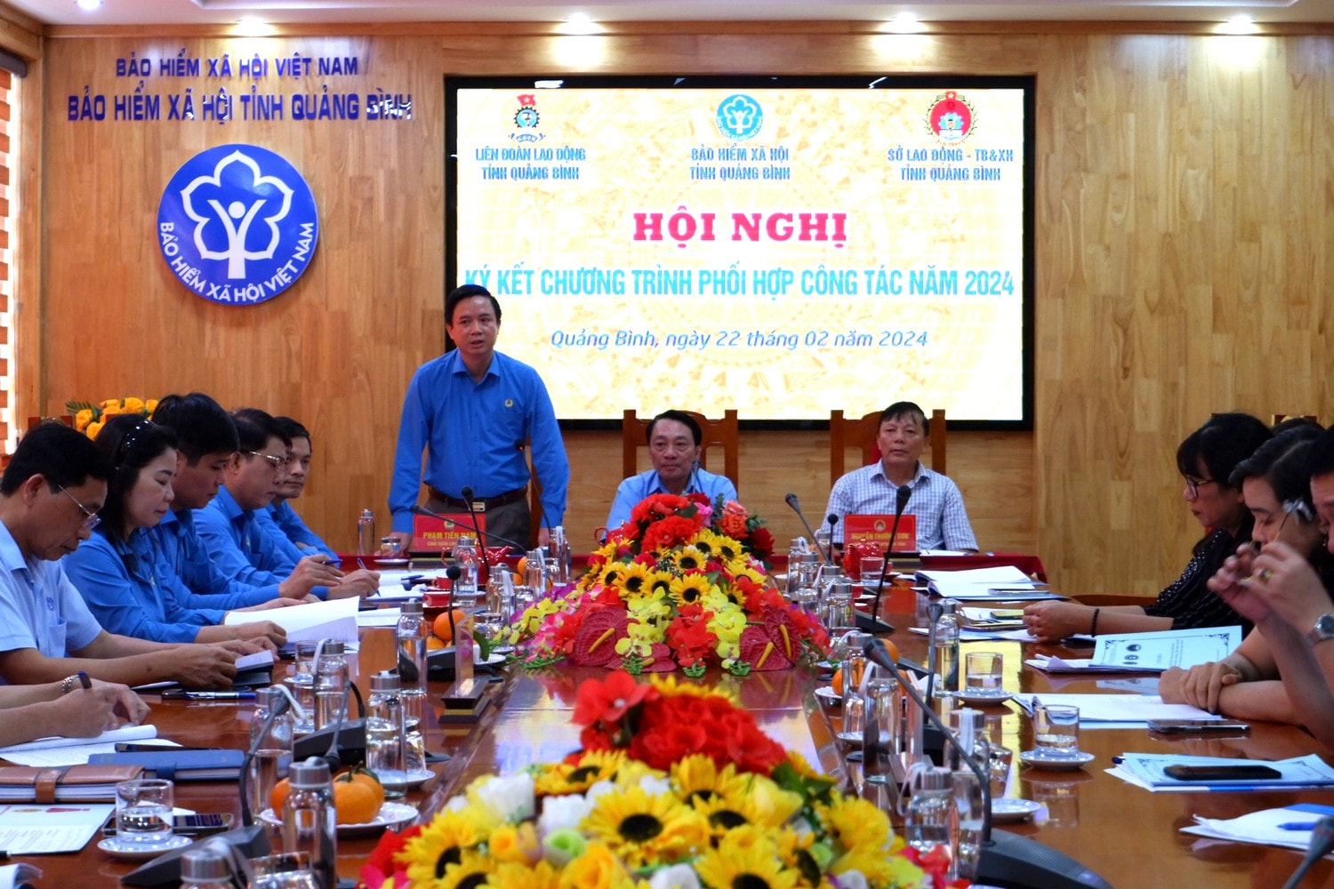 Quảng Bình: Phối hợp thực hiện chính sách, pháp luật về lao động, BHXH, BHYT, BHTN -0