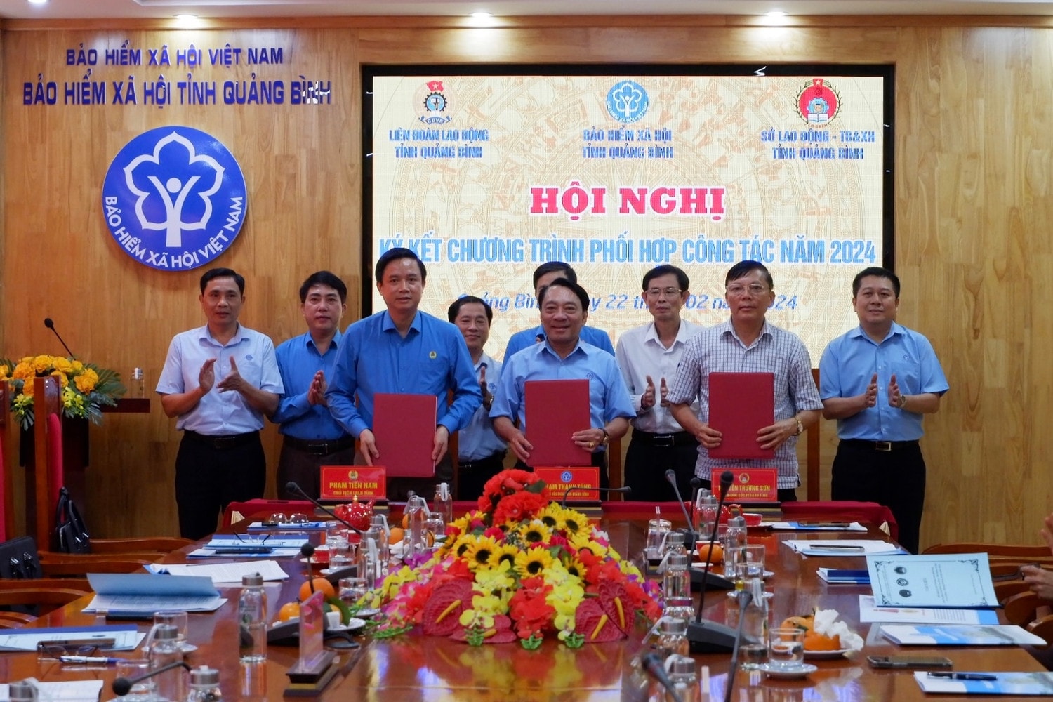 Quảng Bình: Phối hợp thực hiện chính sách, pháp luật về lao động, BHXH, BHYT, BHTN -0