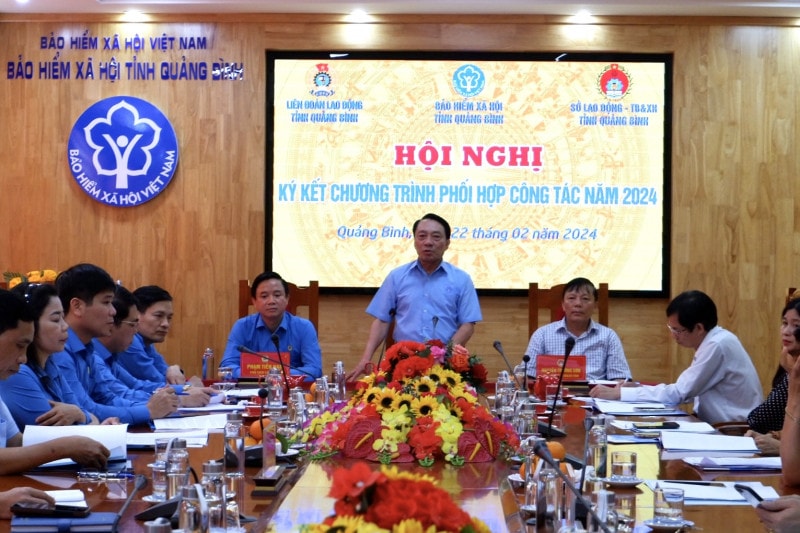 Quảng Bình: Tằng cường phối hợp, bảo đảm quyền và lợi ích của người lao động -0