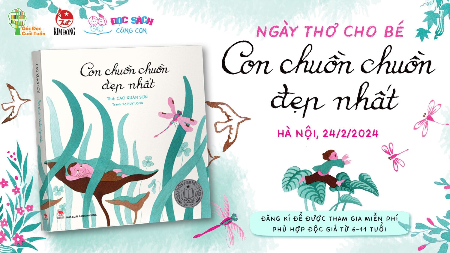 Những tập thơ dành cho thiếu nhi -0