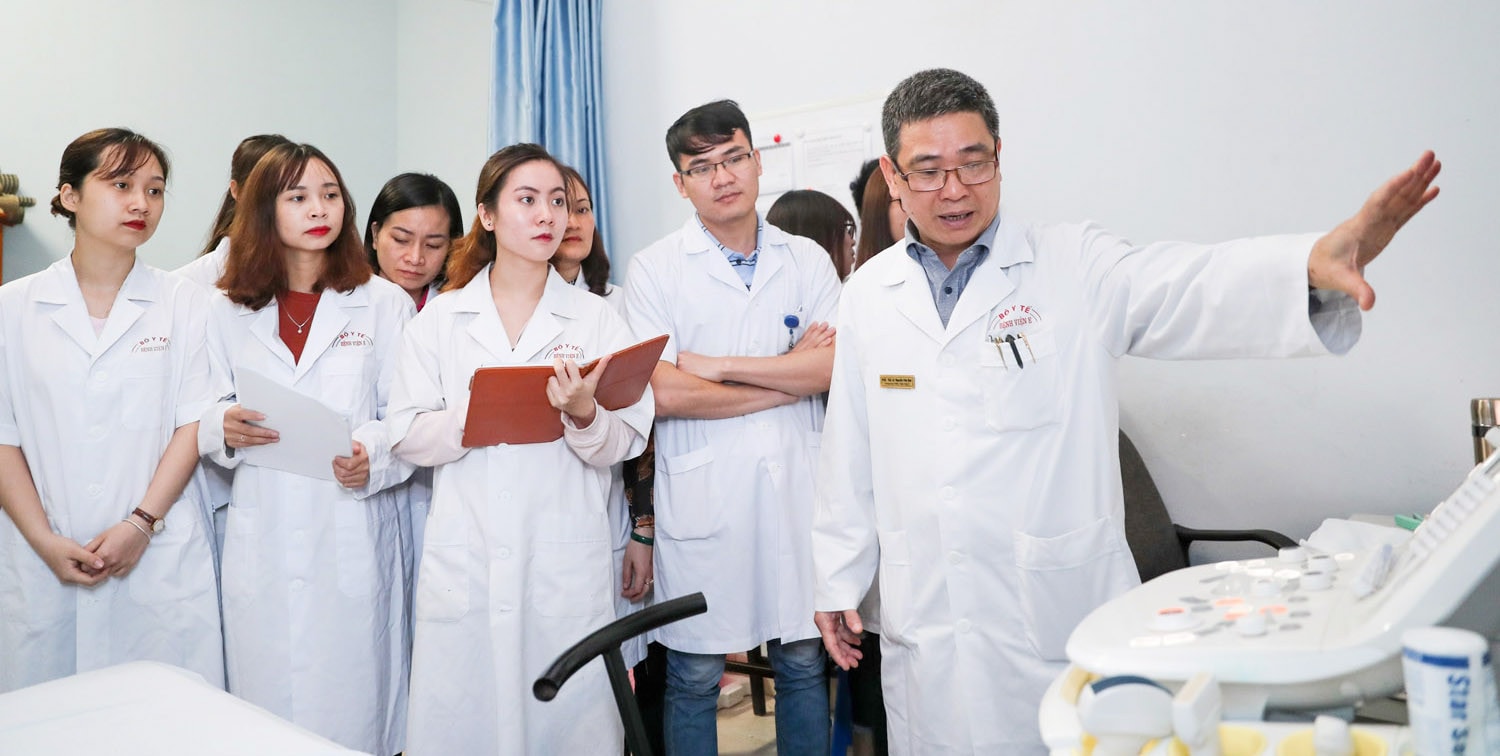 Nâng cao chất lượng đào tạo bác sĩ nội trú. Nguồn: ITN