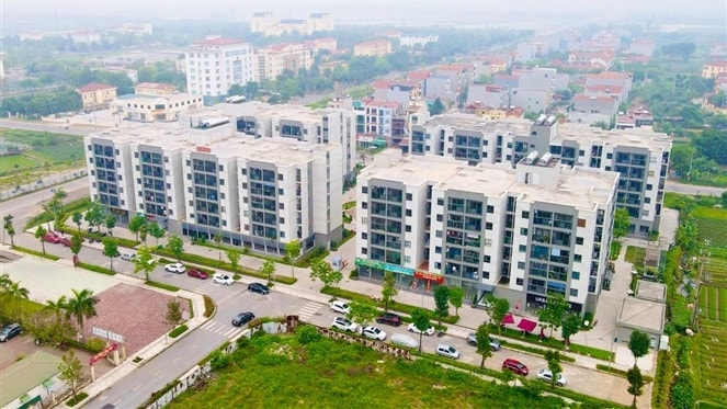 Khu nhà ở xã hội tại Khu đô thị mới Thanh Lâm - Đại Thịnh 2, huyện Mê Linh, Hà Nội Nguồn: ITN