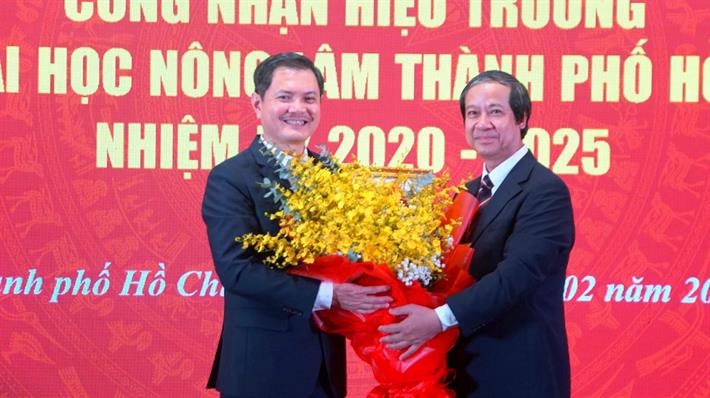 Trường Đại học Nông lâm TP. Hồ Chí Minh có hiệu trưởng mới -0
