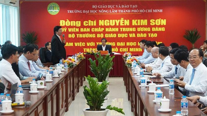 Trường Đại học Nông lâm TP. Hồ Chí Minh có hiệu trưởng mới -0
