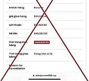 Bị lừa vì làm cộng tác viên bán hàng cho trang thương mai điện tử… giả mạo -0