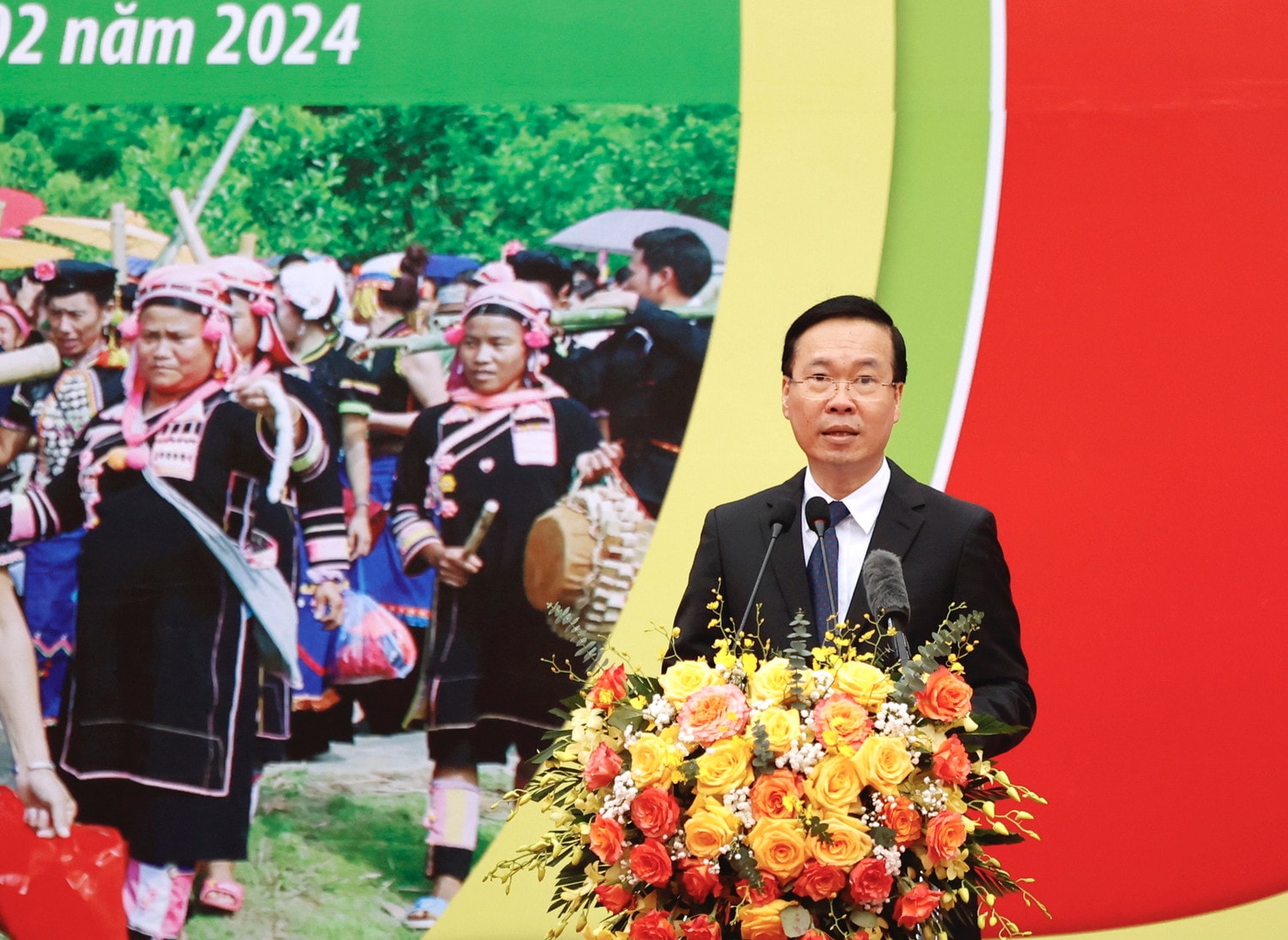 Chủ tịch nước Võ Văn Thưởng phát biểu tại ngày hội Chủ tịch nước Võ Văn Thưởng dự Ngày hội “Sắc xuân trên mọi miền Tổ quốc” -0