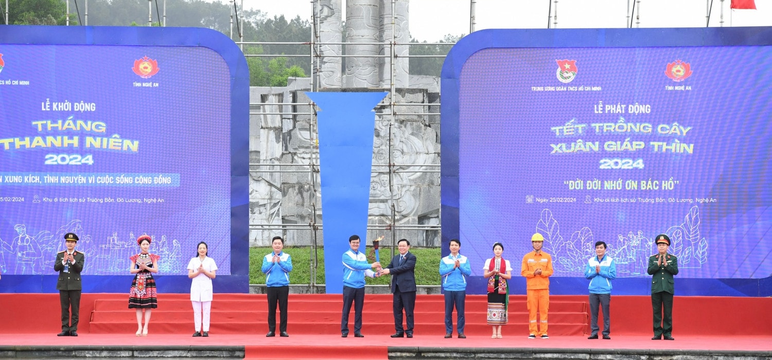 Chủ tịch Quốc hội Vương Đình Huệ: Làm rạng ngời hình ảnh thanh niên Việt Nam thời đại mới 