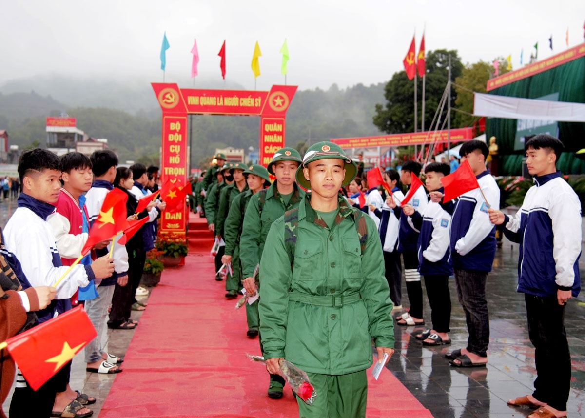 Hà Giang: Sôi nổi ngày hội tòng quân năm 2024 -0