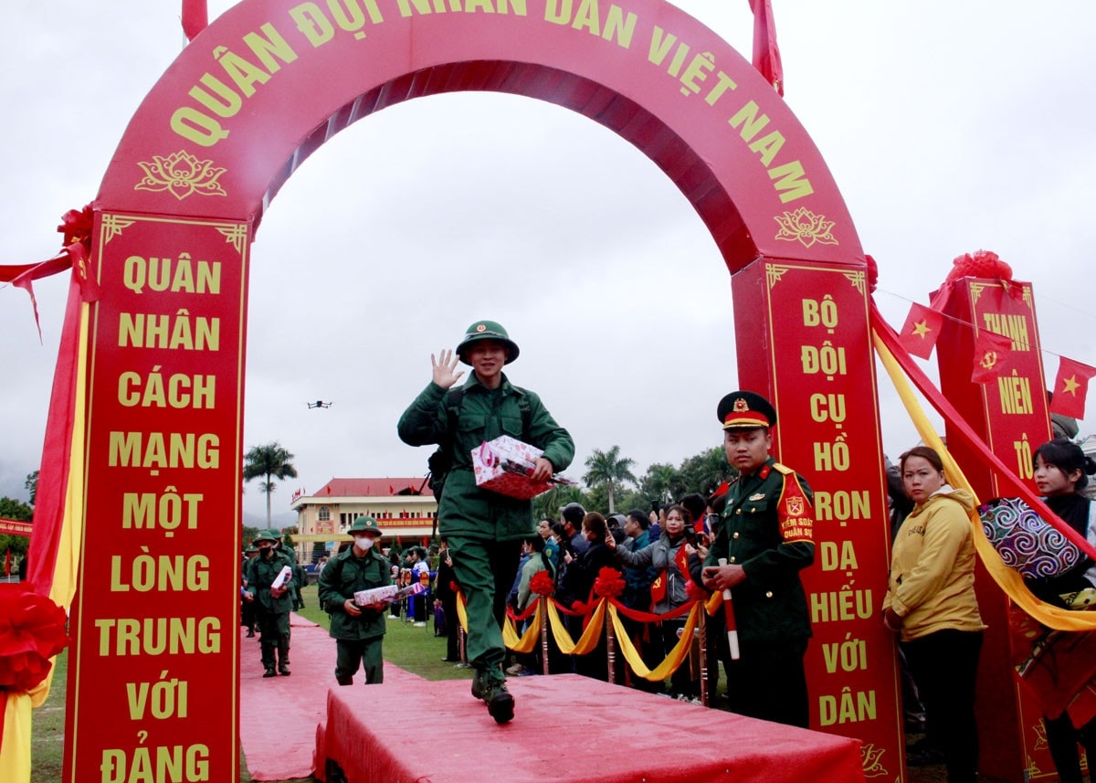 Hà Giang: Sôi nổi ngày hội tòng quân năm 2024 -0