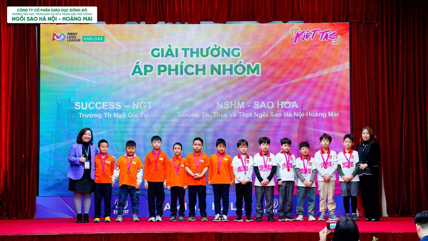 Ngôi Sao Hà Nội - Hoàng Mai Vinh Dự Đại Diện Việt Nam Thi Đấu “FIRST LEGO LEAGUE 2024” Thế Giới -0