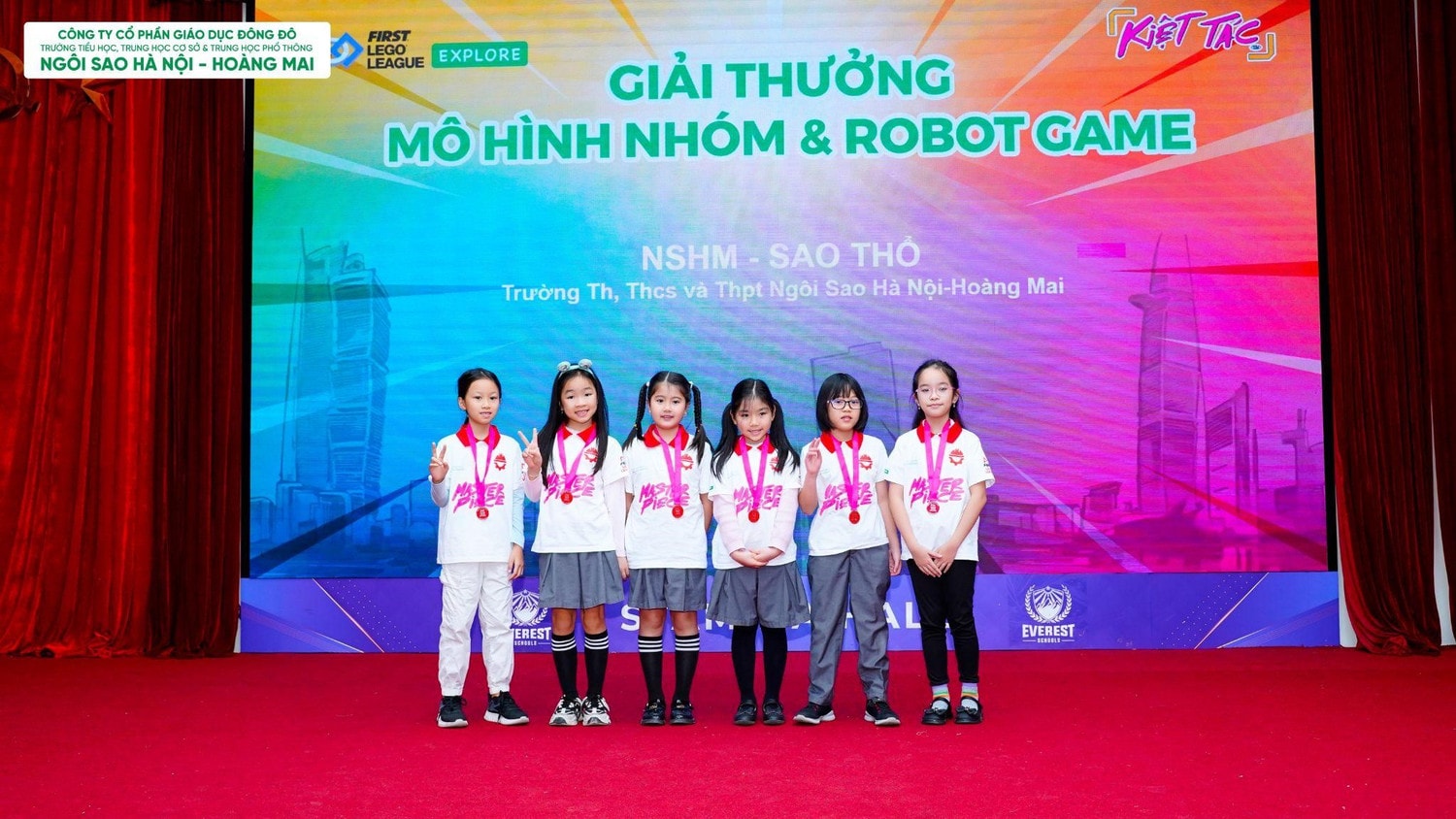 Ngôi Sao Hà Nội - Hoàng Mai Vinh Dự Đại Diện Việt Nam Thi Đấu “FIRST LEGO LEAGUE 2024” Thế Giới -0