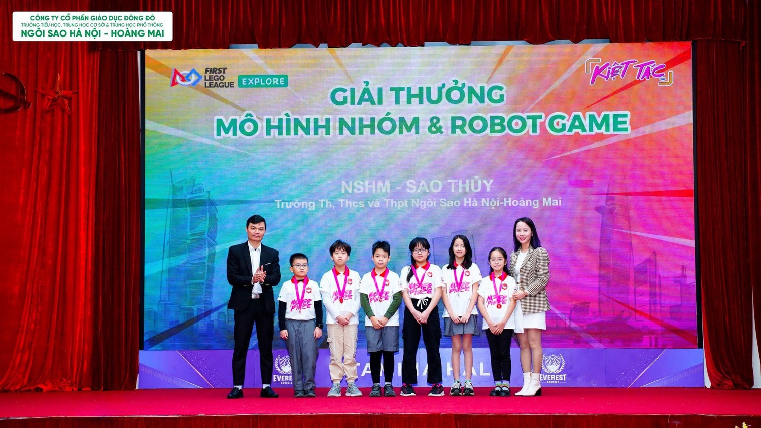 Ngôi Sao Hà Nội - Hoàng Mai Vinh Dự Đại Diện Việt Nam Thi Đấu “FIRST LEGO LEAGUE 2024” Thế Giới -0