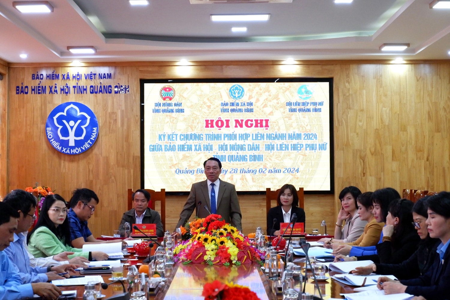 Quảng Bình: Phối hợp thực hiện hiệu quả chính sách BHXH, BHYT cho hội viên nông dân, phụ nữ -0