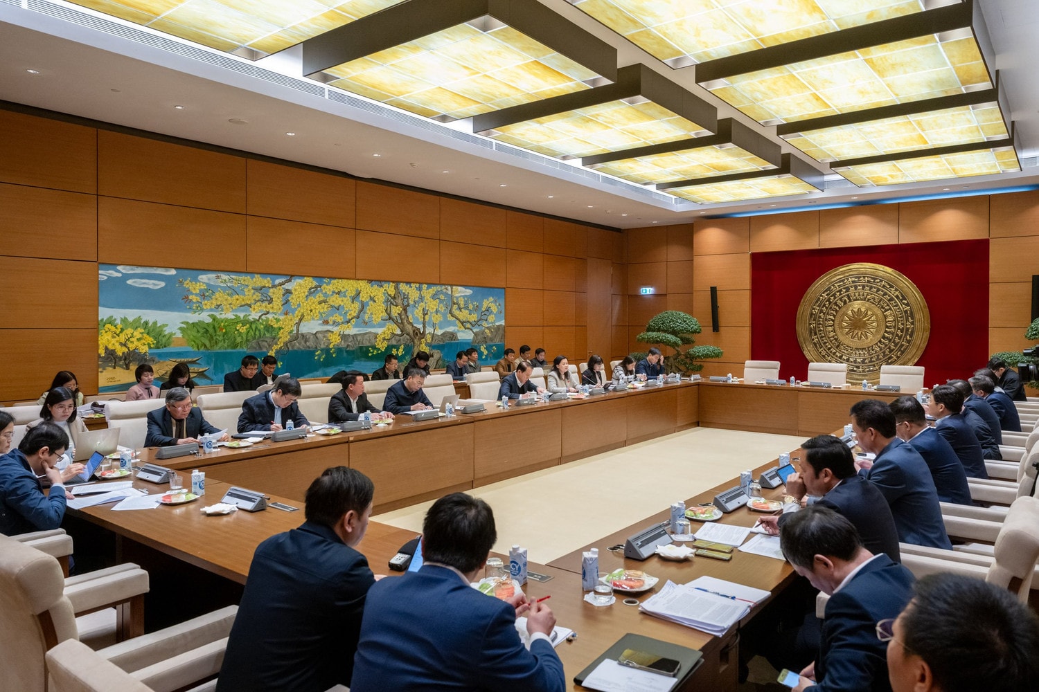 Quang cảnh cuộc làm việc