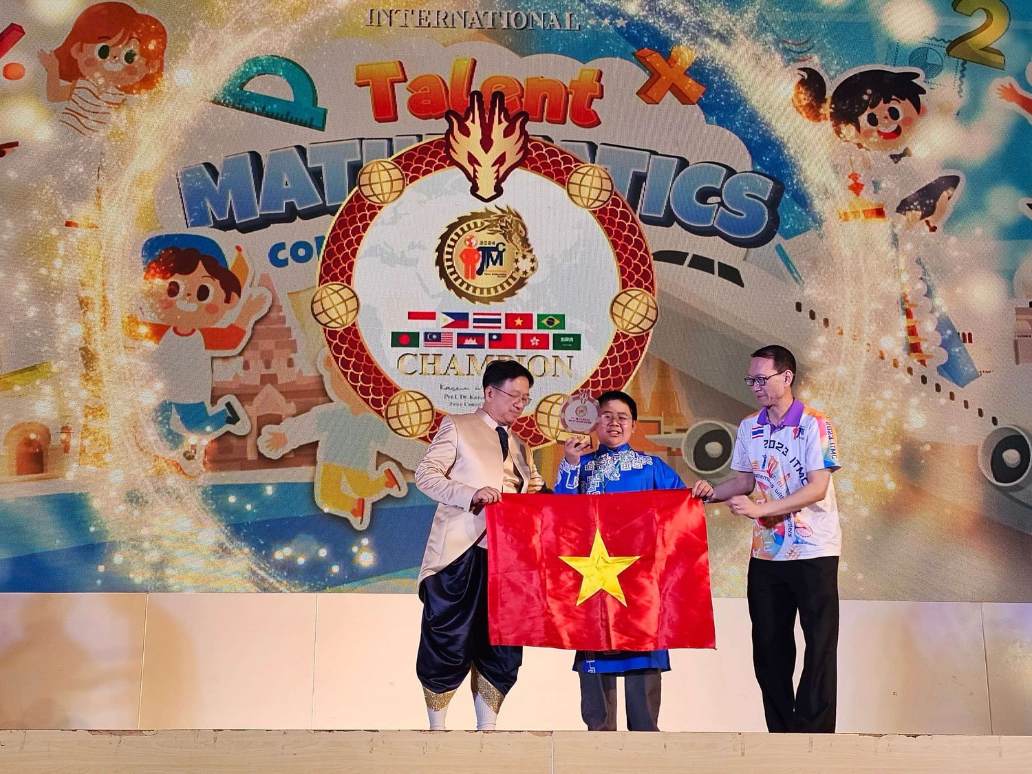 Học sinh Việt Nam giành giải đặc biệt cuộc thi “Tìm kiếm tài năng Toán học Quốc tế ITMC 2024” -0
