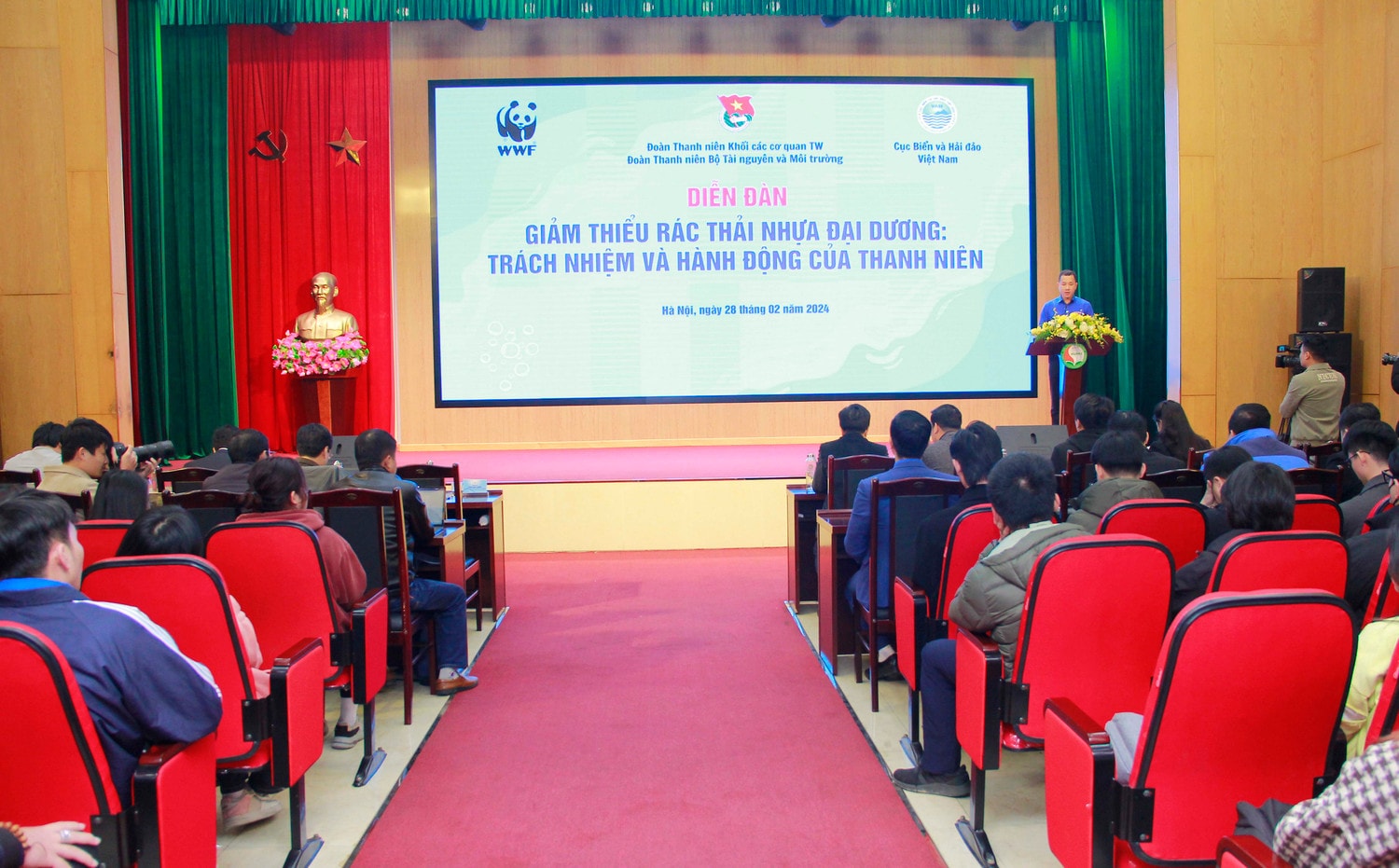 Toàn cảnh diễn đàn Chung tay giảm thiểu rác thải nhựa -0