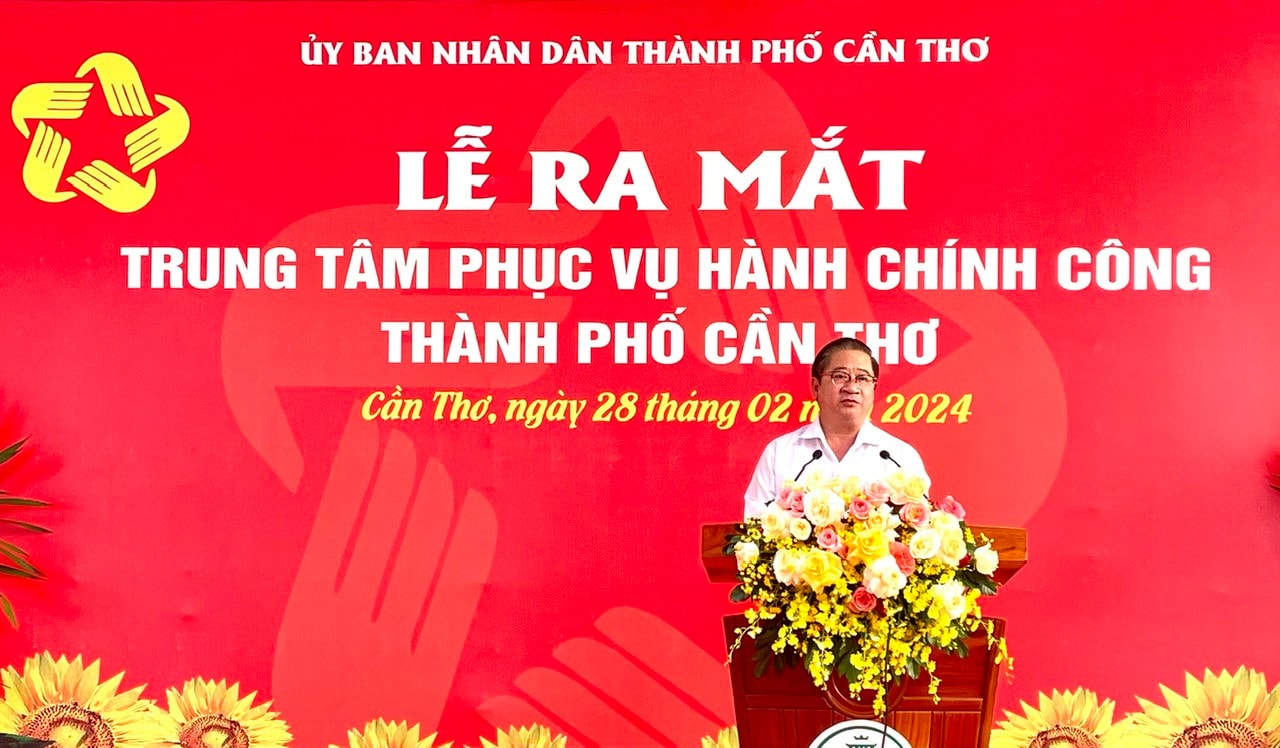 Cần Thơ: Ra mắt Trung tâm Phục vụ hành chính công -0
