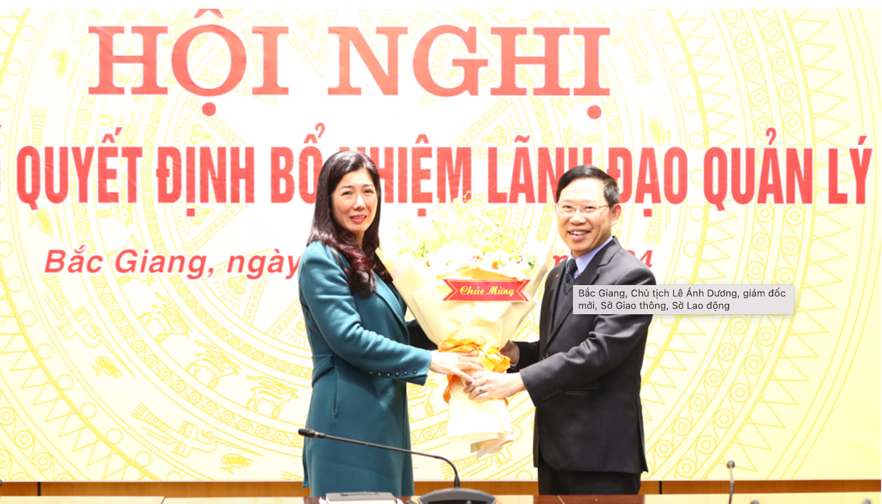 Bắc Giang bổ nhiệm hai tân Giám đốc Sở -0