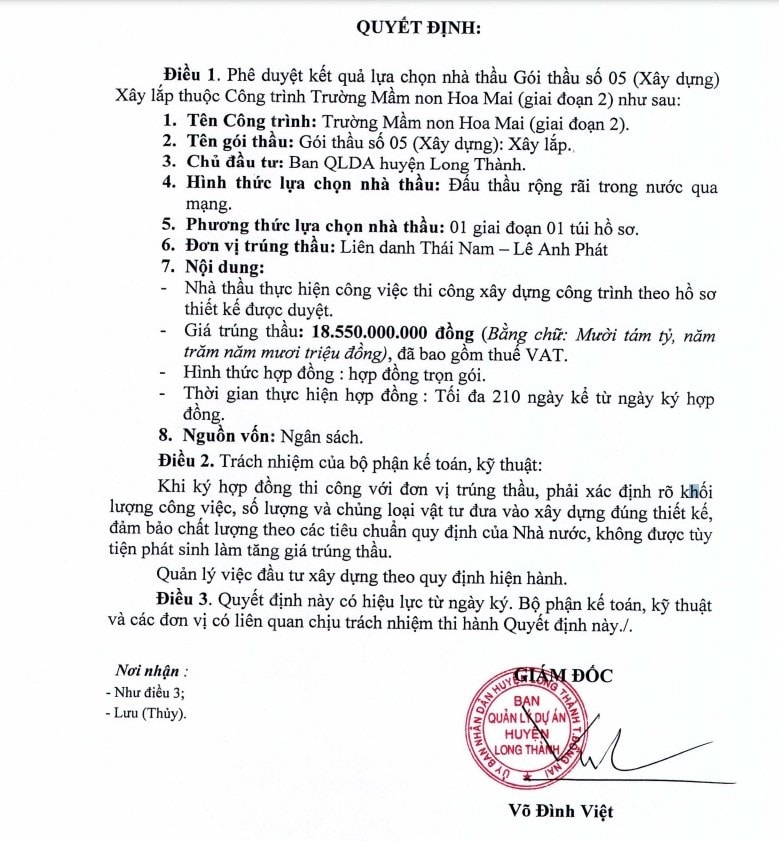Đồng Nai: Xuất hiện nhà thầu “quen mặt” trúng thầu 100% các gói thầu tham dự -0