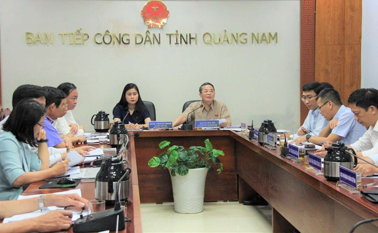 Phó Chủ tịch Quốc hội Nguyễn Đức Hải tiếp công dân ở Quảng Nam -0