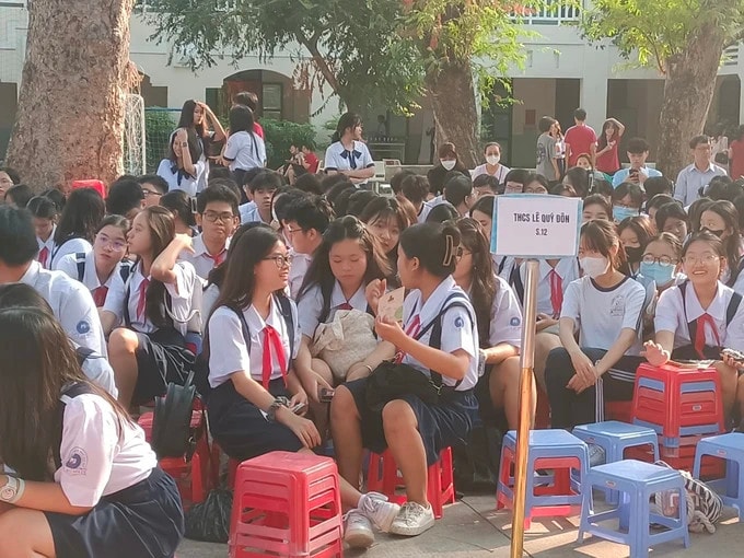TP. Hồ Chí Minh: Hơn 1.000 học sinh khối 9 trải nghiệm thực tế môi trường THPT -0