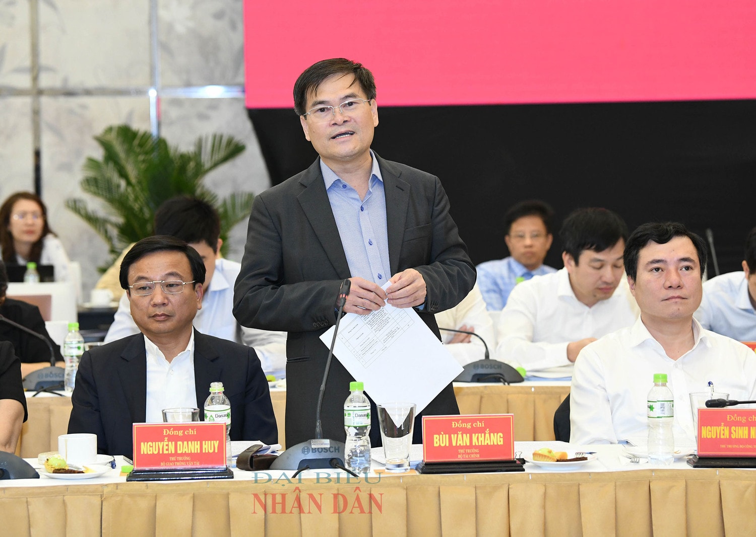 Chủ tịch Quốc hội Vương Đình Huệ làm việc với Ban Thường vụ Tỉnh ủy Khánh Hòa -0