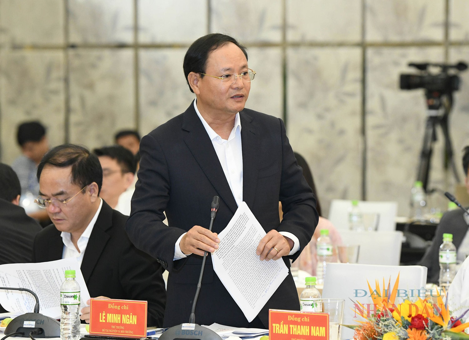 Chủ tịch Quốc hội Vương Đình Huệ làm việc với Ban Thường vụ Tỉnh ủy Khánh Hòa -0