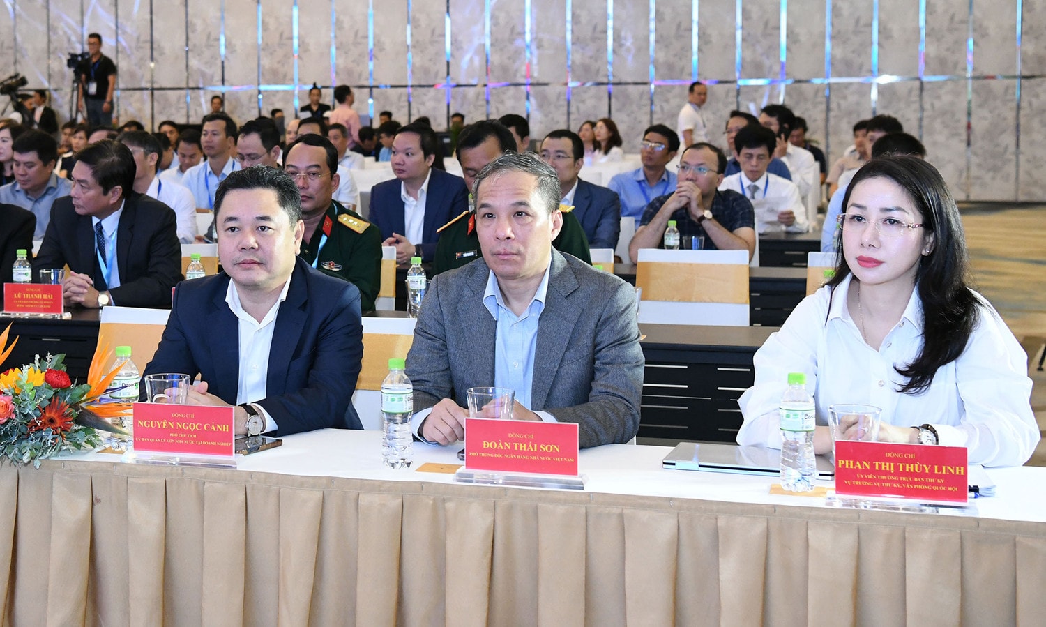 Chủ tịch Quốc hội Vương Đình Huệ dự lễ công bố Quyết định phê duyệt Đồ án Quy hoạch chung đô thị mới Cam Lâm, tỉnh Khánh Hòa -0