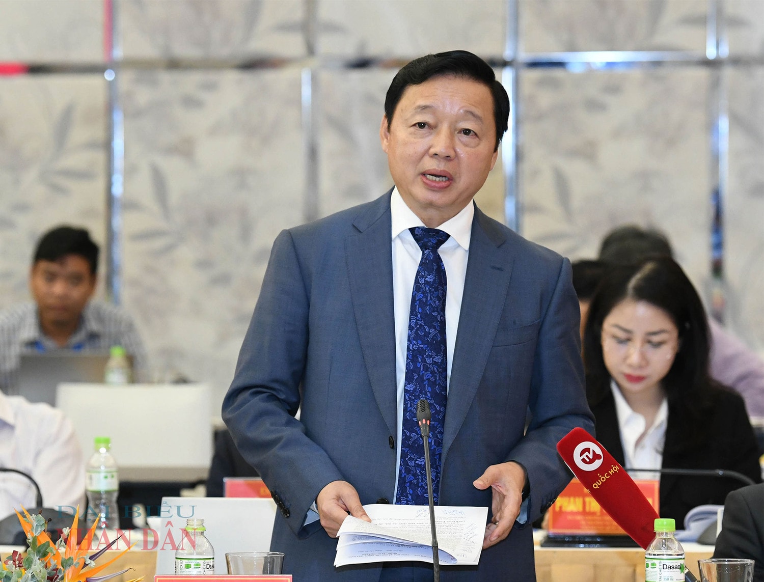 Chủ tịch Quốc hội Vương Đình Huệ làm việc với Ban Thường vụ Tỉnh ủy Khánh Hòa -0