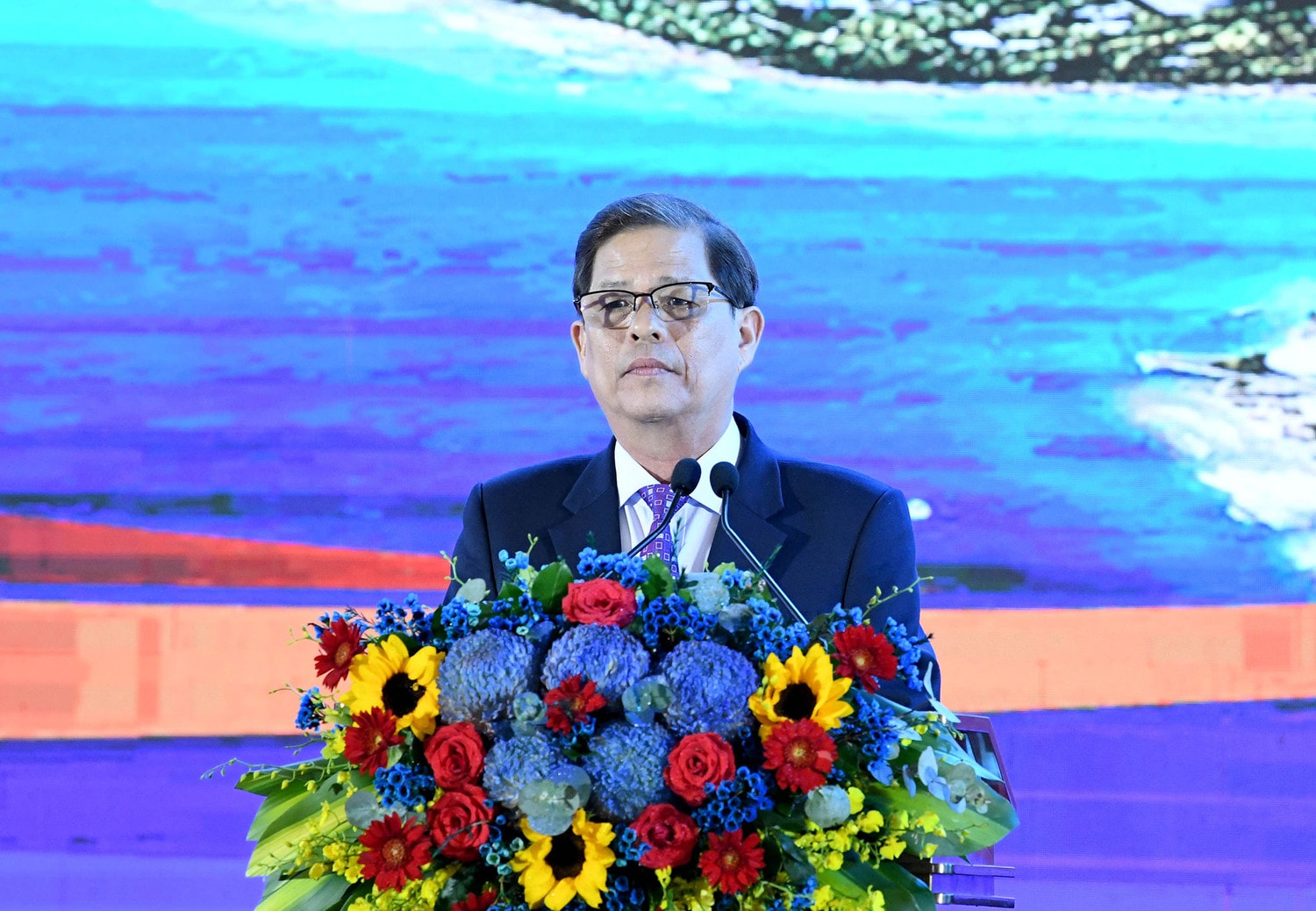 Chủ tịch Quốc hội Vương Đình Huệ dự lễ công bố Quyết định phê duyệt Đồ án Quy hoạch chung đô thị mới Cam Lâm, tỉnh Khánh Hòa -0